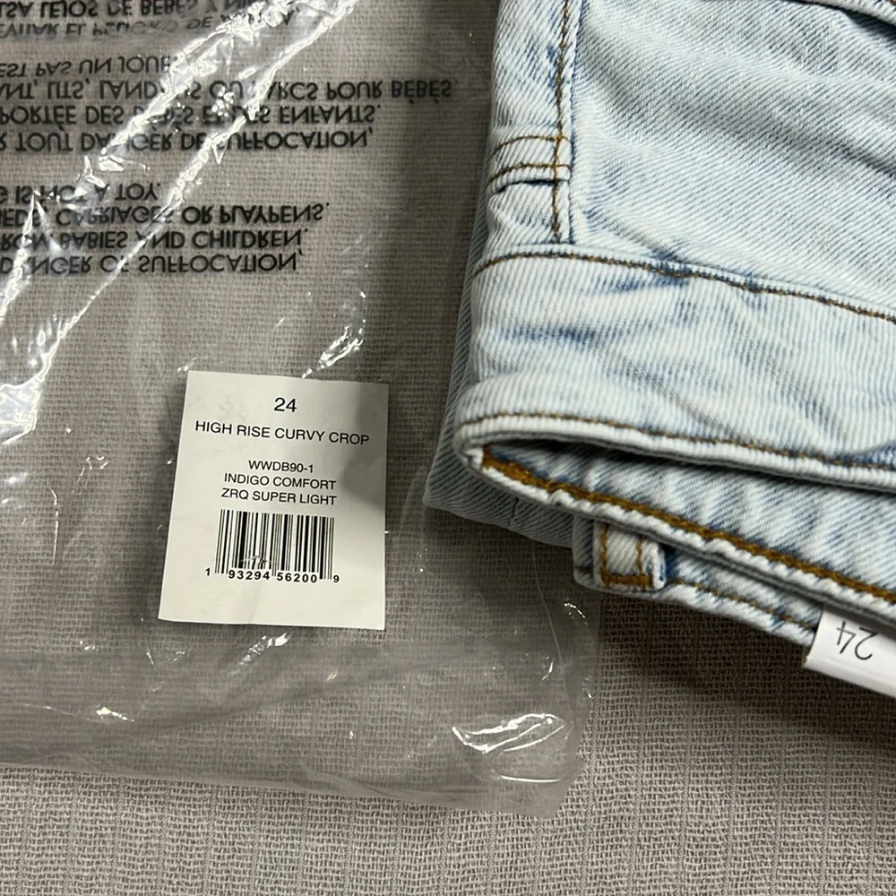 We Wore What High Rise Acid Wash Size 24 Jeans - Picture 12 of 12